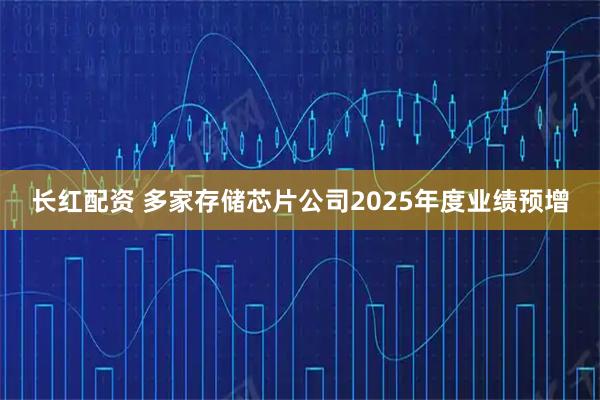 长红配资 多家存储芯片公司2025年度业绩预增