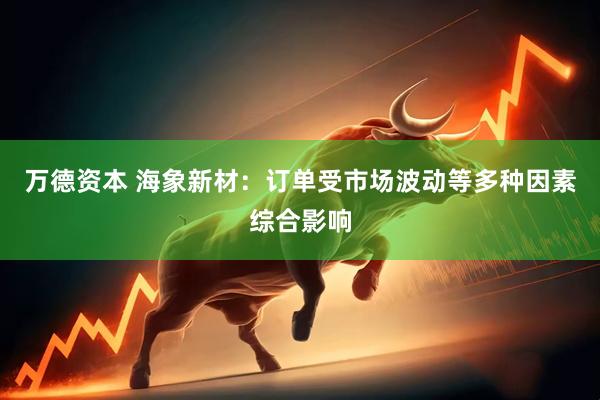 万德资本 海象新材：订单受市场波动等多种因素综合影响